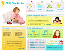 Free Child Care Templates